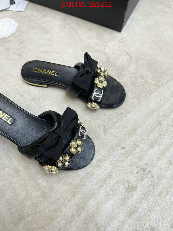 Women Shoes-Chanel luxury fake ID: SE5252 $: 105USD