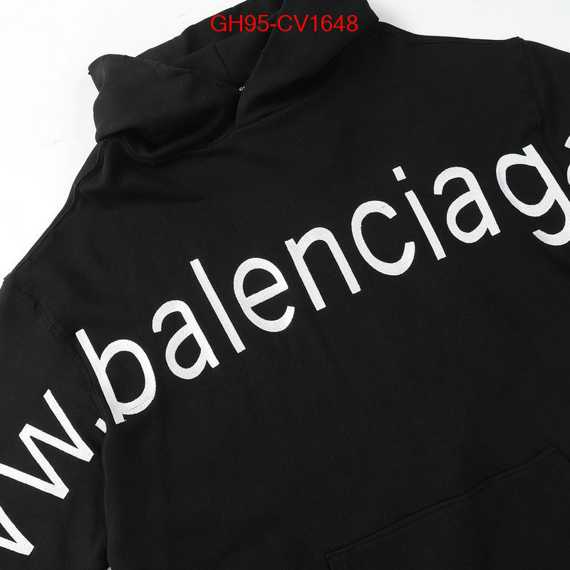 Clothing-Balenciaga aaaaa+ replica designer ID: CV1648 $: 95USD