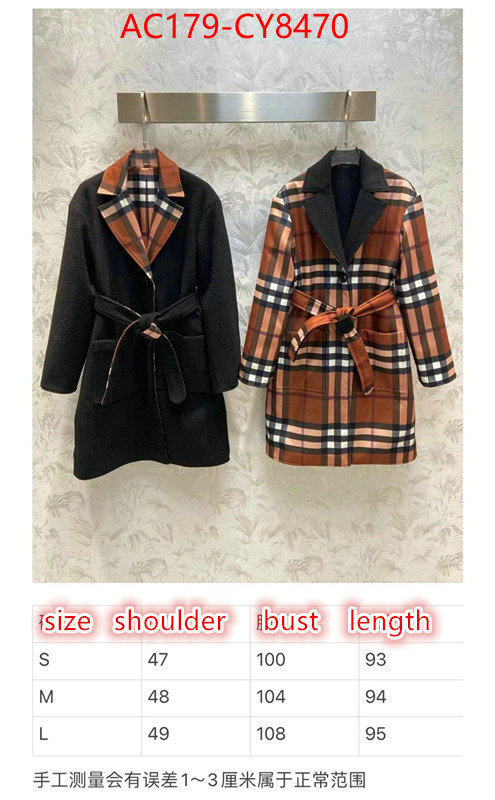 Down jacket Women-Burberry replica ID: CY8470 $: 179USD