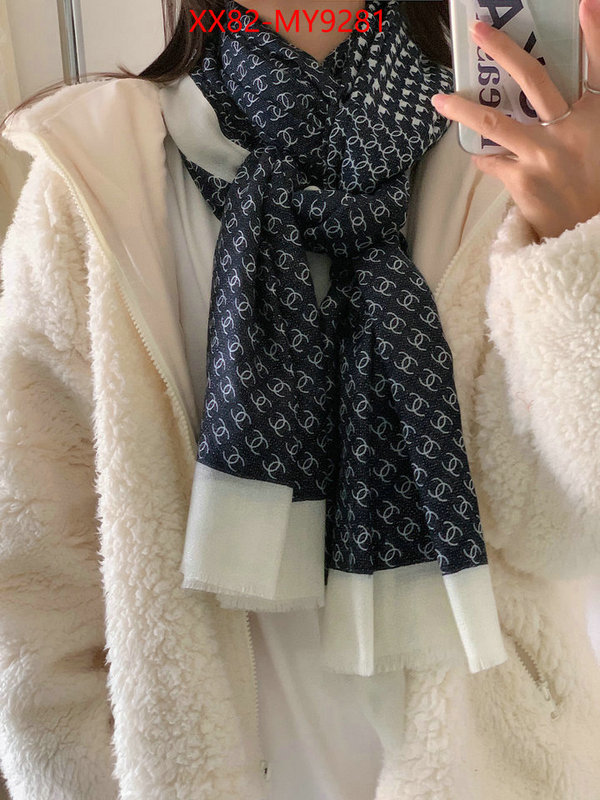 Scarf-Chanel replcia cheap ID: MY9281 $: 82USD