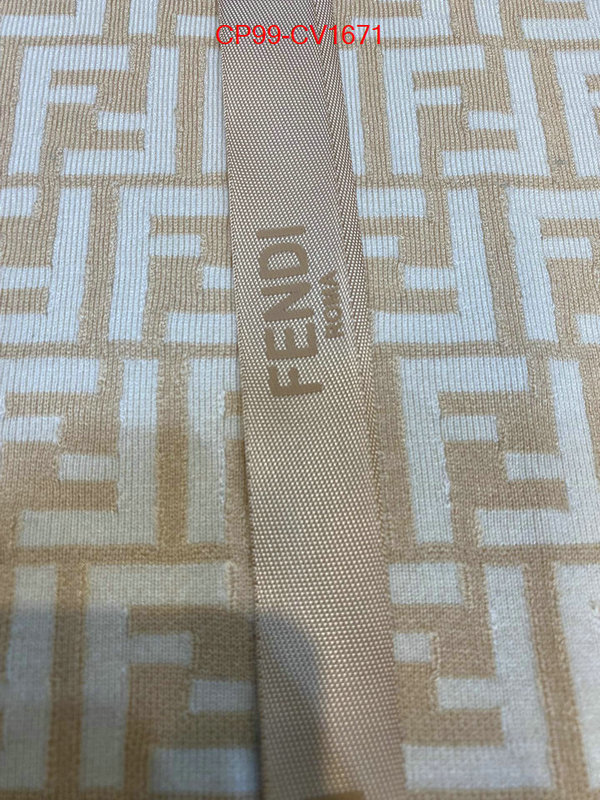 Clothing-Fendi online from china ID: CV1671 $: 99USD