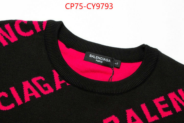 Clothing-Balenciaga shop designer replica ID: CY9793 $: 75USD