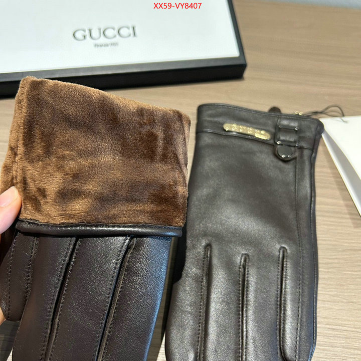 Gloves-Gucci best like ID: VY8407 $: 59USD