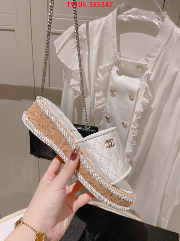 Women Shoes-Chanel brand designer replica ID: SE5347 $: 105USD