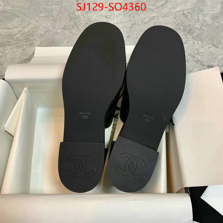 Women Shoes-Chanel designer fashion replica ID: SO4360 $: 129USD