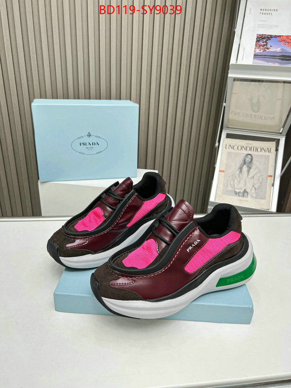 Women Shoes-Prada high quality replica designer ID: SY9039 $: 119USD