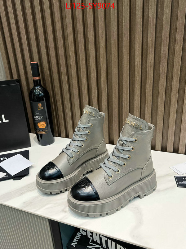 Women Shoes-Boots shop cheap high quality 1:1 replica ID: SY9074 $: 125USD