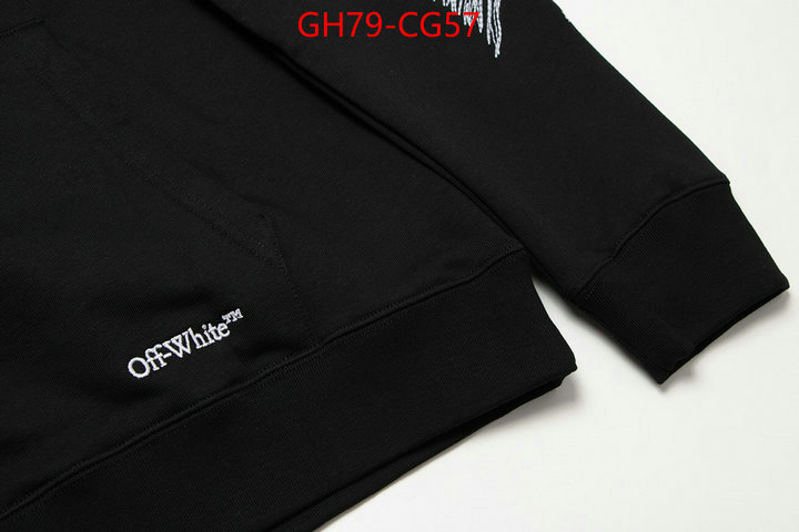 Clothing-OffWhite shop cheap high quality 1:1 replica ID: CG57 $: 79USD