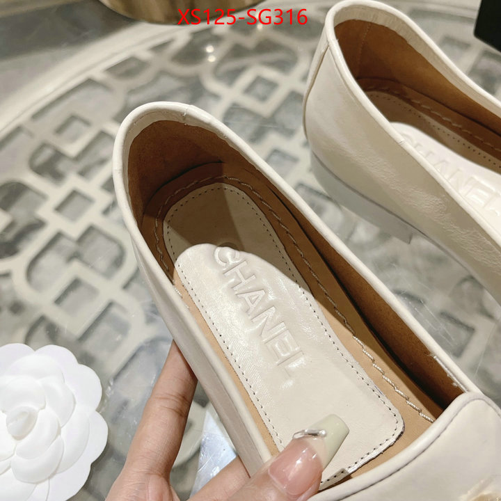 Women Shoes-Chanel aaaaa+ replica designer ID: SG316 $: 125USD