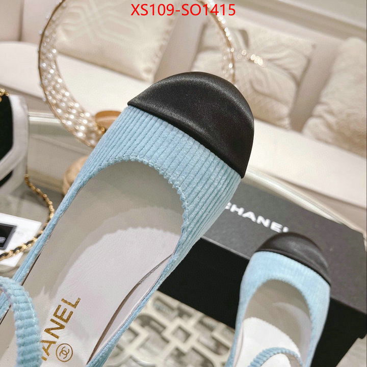 Women Shoes-Chanel 2023 perfect replica designer ID: SO1415 $: 109USD