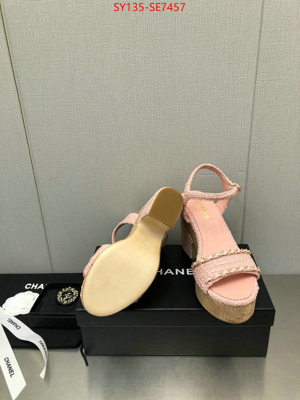 Women Shoes-Chanel mirror quality ID: SE7457 $: 135USD