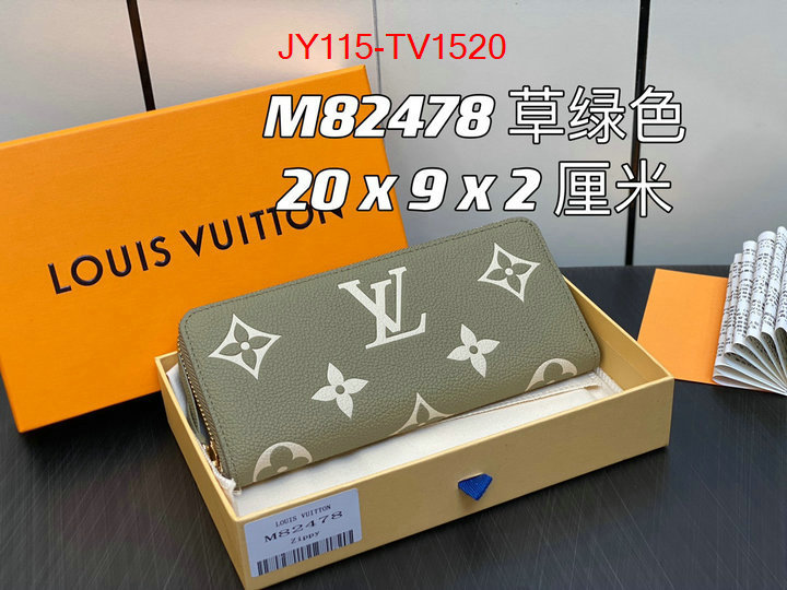 LV Bags(TOP)-Wallet wholesale 2023 replica ID: TV1520 $: 115USD