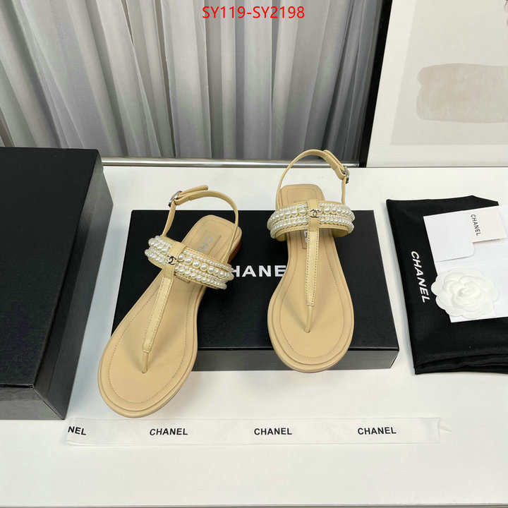 Women Shoes-Chanel for sale online ID: SY2198 $: 119USD