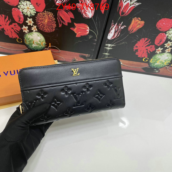 LV Bags(4A)-Wallet what is a 1:1 replica ID: TY8769 $: 49USD