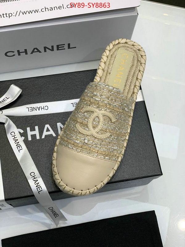 Women Shoes-Chanel high quality ID: SY8863 $: 89USD