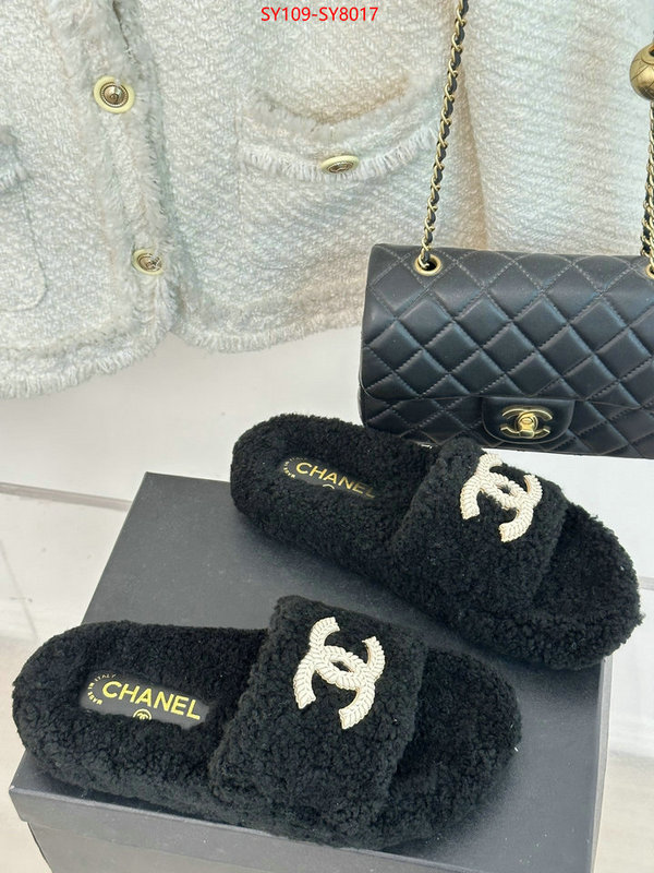 Women Shoes-Chanel high quality aaaaa replica ID: SY8017 $: 109USD