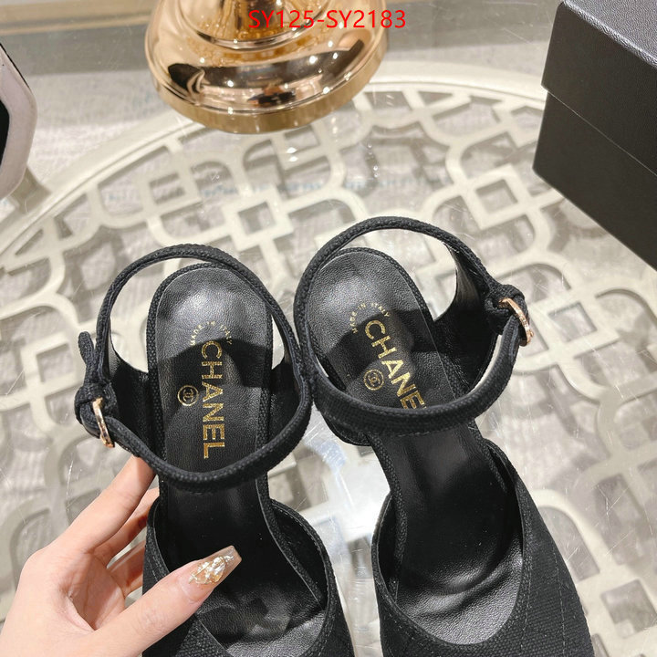 Women Shoes-Chanel every designer ID: SY2183 $: 125USD