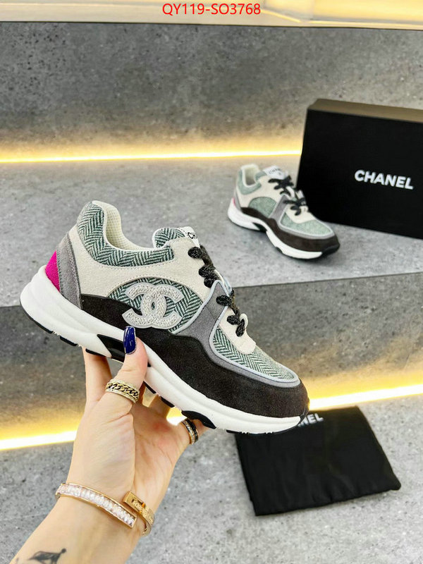 Women Shoes-Chanel most desired ID: SO3768 $: 119USD