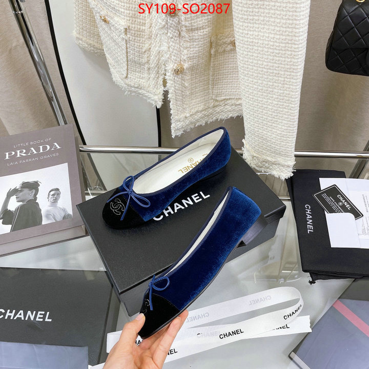 Women Shoes-Chanel cheap ID: SO2087 $: 109USD