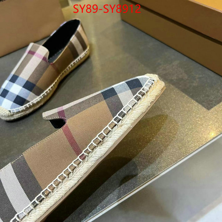 Women Shoes-Burberry 1:1 replica wholesale ID: SY8912 $: 89USD