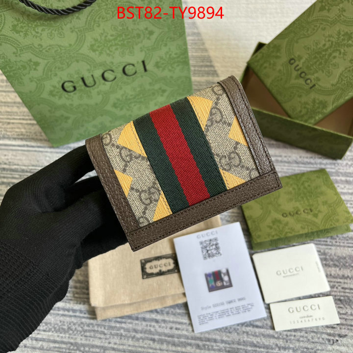 Gucci Bags(TOP)-Wallet- best like ID: TY9894 $: 82USD