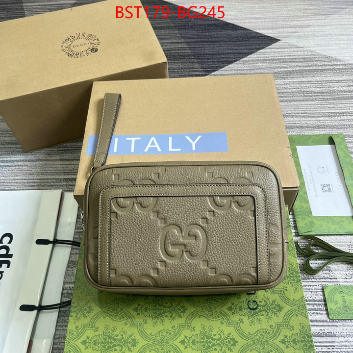 Gucci Bags(TOP)-Clutch- the best quality replica ID: BG245 $: 179USD