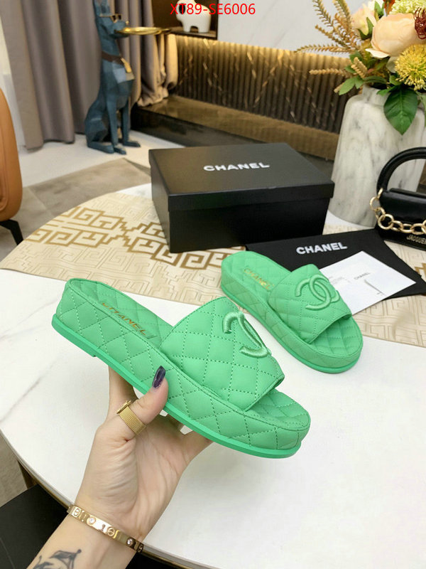 Women Shoes-Chanel how to buy replcia ID: SE6006 $: 89USD