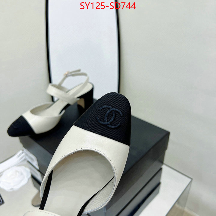 Women Shoes-Chanel aaaaa+ quality replica ID: SD744 $: 125USD