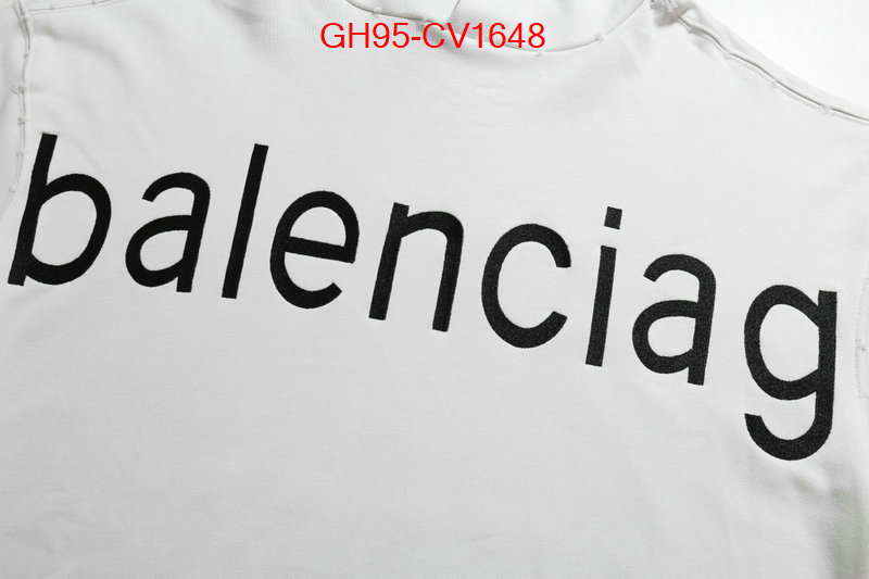 Clothing-Balenciaga aaaaa+ replica designer ID: CV1648 $: 95USD