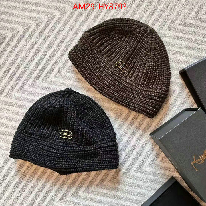 Cap(Hat)-Balenciaga brand designer replica ID: HY8793 $: 29USD