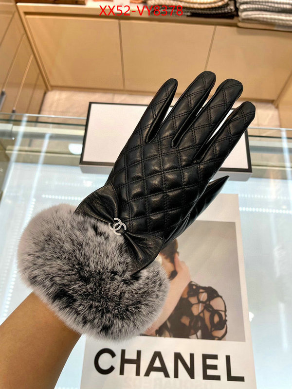 Gloves-Chanel online store ID: VY8378 $: 52USD