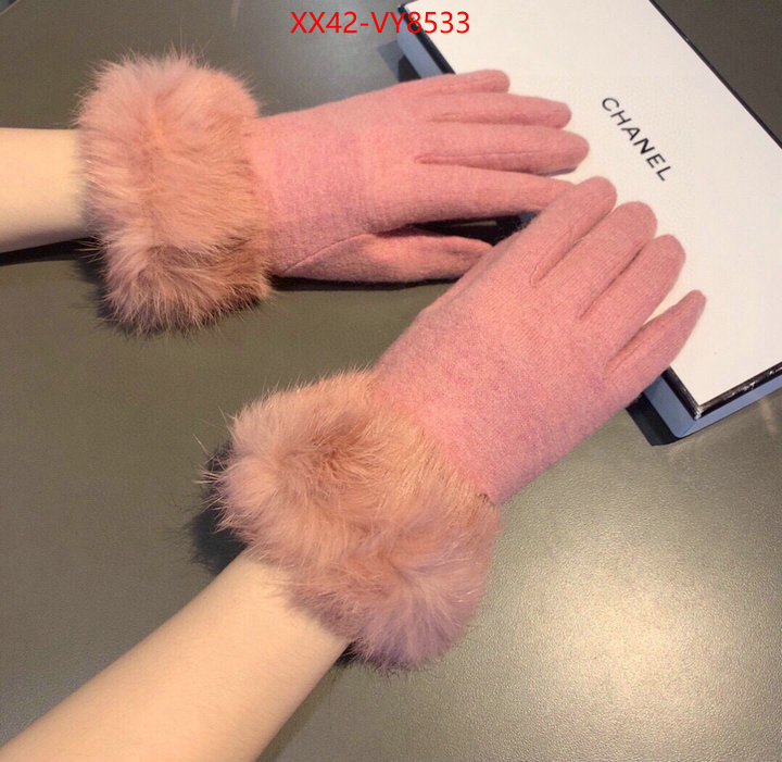 Gloves-Chanel quality aaaaa replica ID: VY8533 $: 42USD