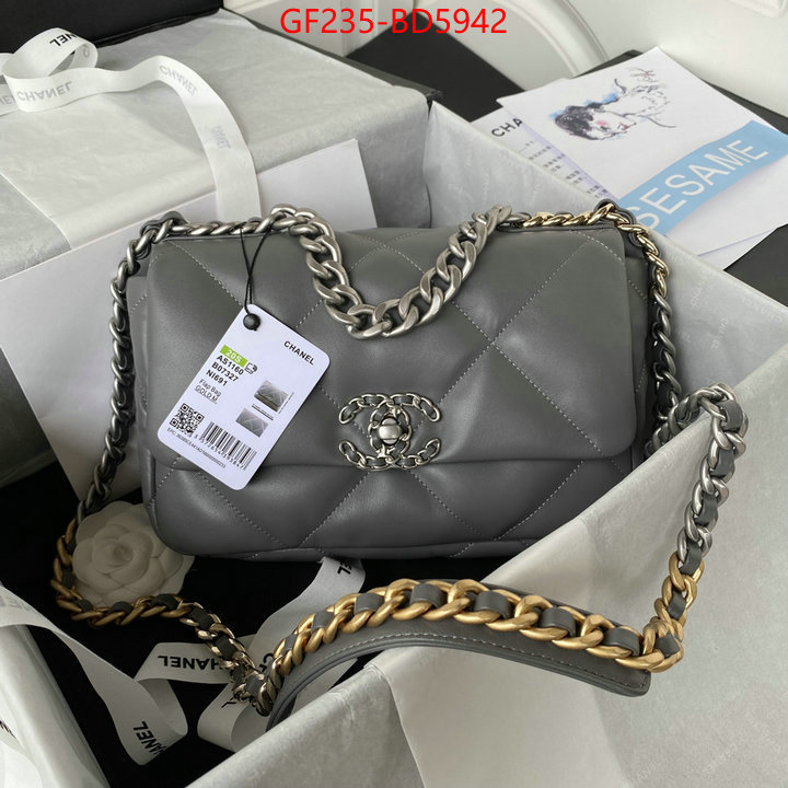 Chanel Bags(TOP)-Diagonal- 2023 perfect replica designer ID: BD5942 $: 235USD
