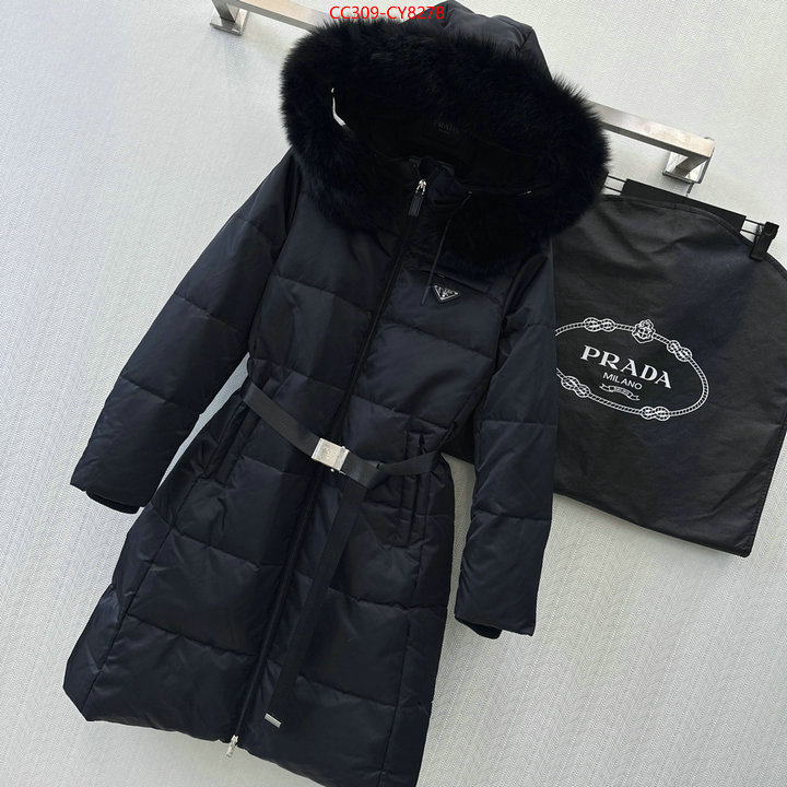 Down jacket Women-Prada highest quality replica ID: CY8278 $: 309USD