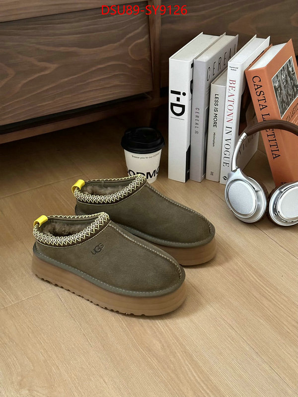 Women Shoes-UGG top quality fake ID: SY9126 $: 89USD