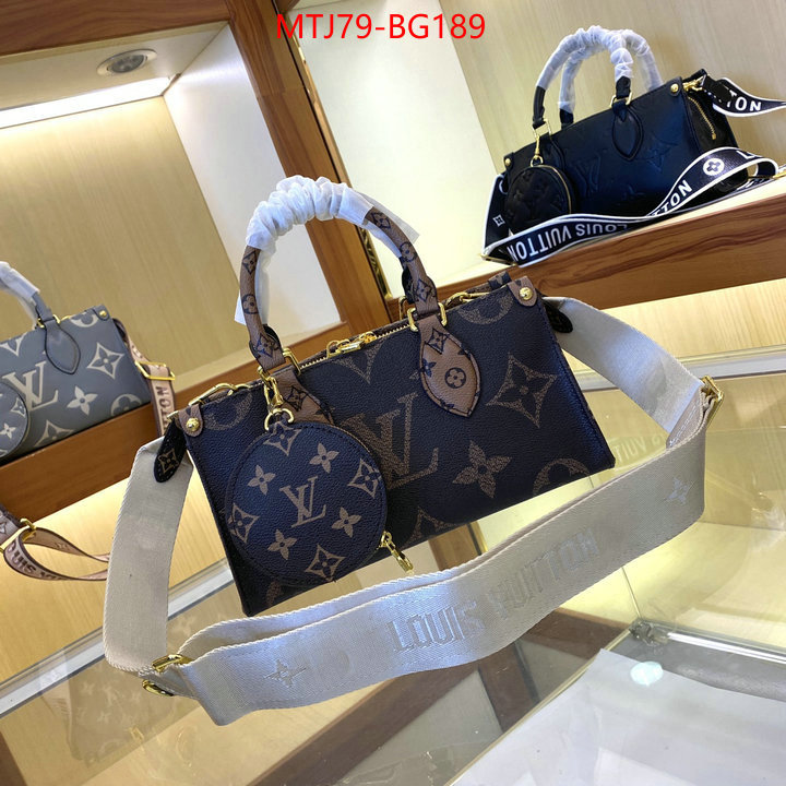 LV Bags(4A)-Handbag Collection- 2023 aaaaa replica customize ID: BG189 $: 79USD