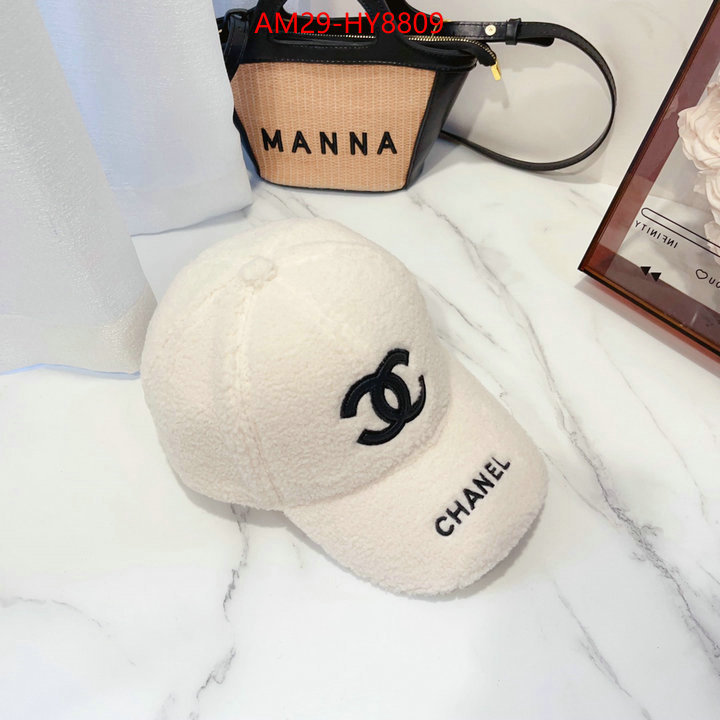 Cap (Hat)-Chanel where to buy the best replica ID: HY8809 $: 29USD