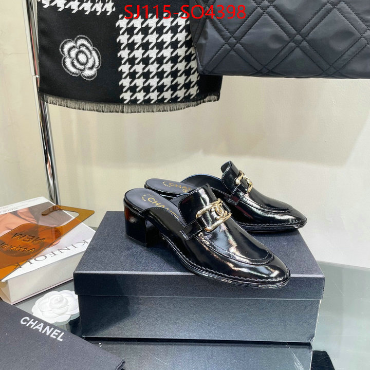 Women Shoes-Chanel aaaaa class replica ID: SO4398 $: 115USD