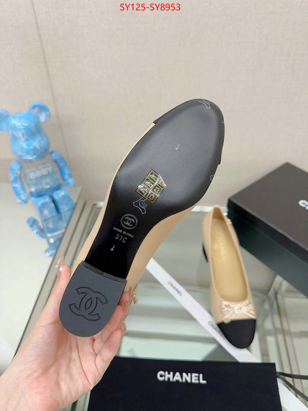 Women Shoes-Chanel replica online ID: SY8953 $: 125USD