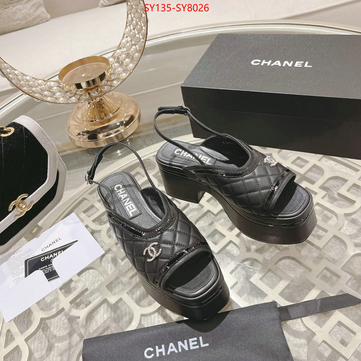 Women Shoes-Chanel perfect replica ID: SY8026 $: 135USD