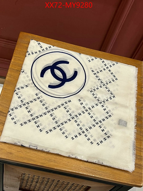 Scarf-Chanel designer high replica ID: MY9280 $: 72USD