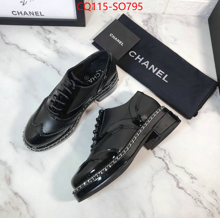 Women Shoes-Chanel high quality 1:1 replica ID: SO795 $: 115USD