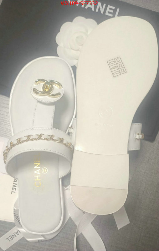 Women Shoes-Chanel only sell high-quality ID: SE7332 $: 109USD