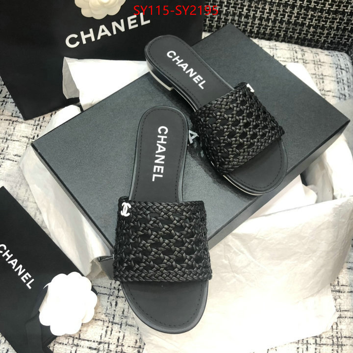 Women Shoes-Chanel top quality ID: SY2195 $: 115USD