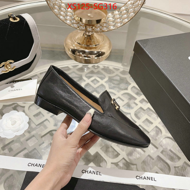 Women Shoes-Chanel aaaaa+ replica designer ID: SG316 $: 125USD