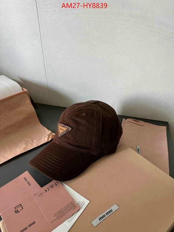 Cap(Hat)-Miu Miu buy cheap replica ID: HY8839 $: 27USD