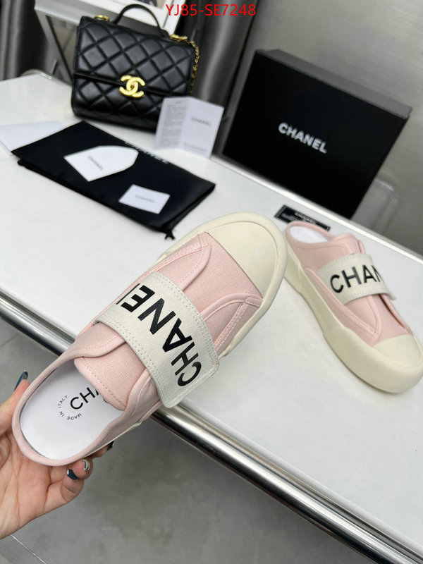 Women Shoes-Chanel top designer replica ID: SE7248 $: 85USD