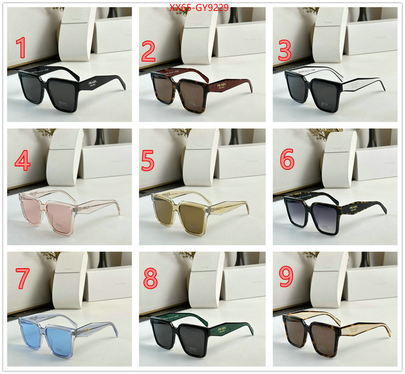 Glasses-Prada how to buy replcia ID: GY9229 $: 65USD