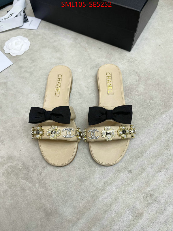 Women Shoes-Chanel luxury fake ID: SE5252 $: 105USD