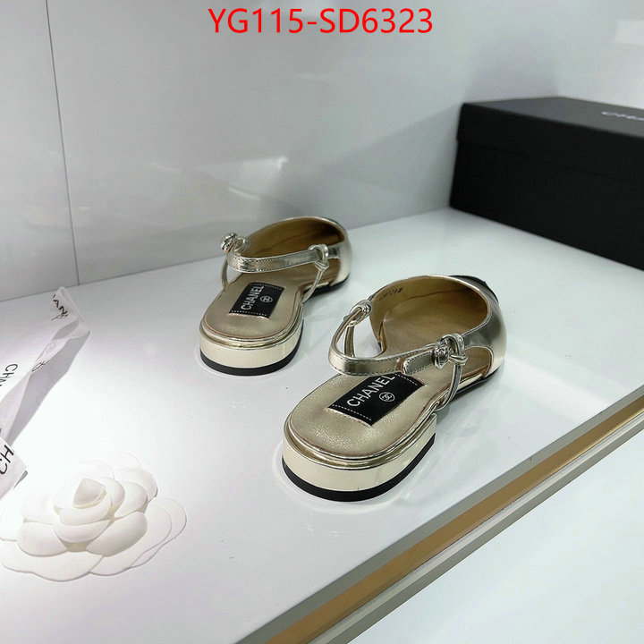 Women Shoes-Chanel wholesale imitation designer replicas ID: SD6323 $: 115USD